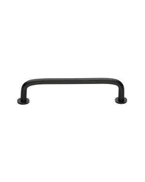 Heritage Brass Cabinet Pull Wire Design with 16mm Rose 128mm CTC Matt Bronze Finish