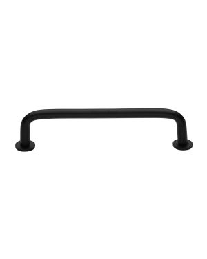 Heritage Brass Cabinet Pull Wire Design with 16mm Rose 160mm CTC Matt Black Finish