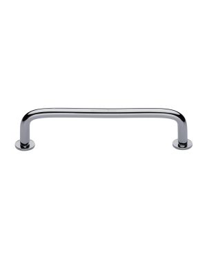Heritage Brass Cabinet Pull Wire Design with 16mm Rose 160mm CTC Polished Chrome Finish