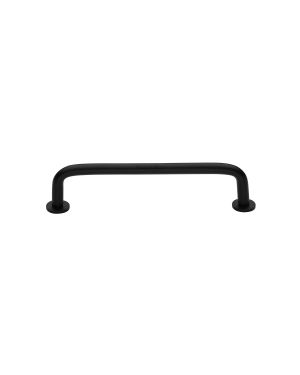 Heritage Brass Cabinet Pull Wire Design with 16mm Rose 96mm CTC Matt Black Finish