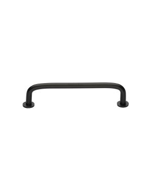 Heritage Brass Cabinet Pull Wire Design with 16mm Rose 96mm CTC Matt Bronze Finish