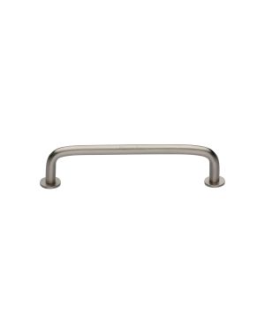 Heritage Brass Cabinet Pull Wire Design with 16mm Rose 96mm CTC Satin Nickel Finish