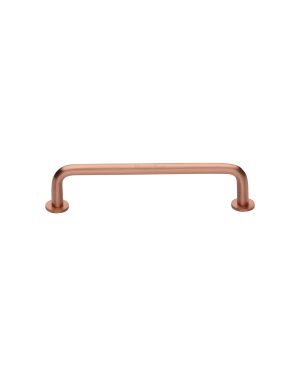 Heritage Brass Cabinet Pull Wire Design with 16mm Rose 96mm CTC Satin Rose Gold Finish