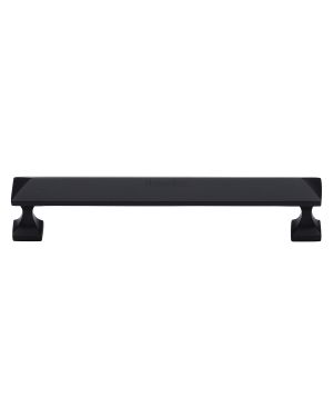 Heritage Brass Cabinet Pull Pyramid Design 152mm CTC Matt Black Finish