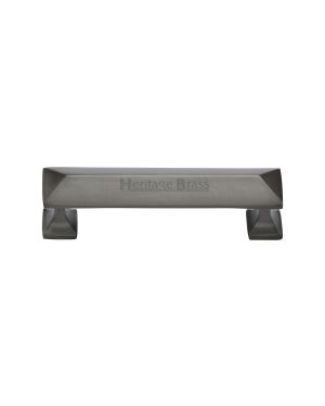 Heritage Brass Cabinet Pull Pyramid Design 96mm CTC Matt Bronze Finish