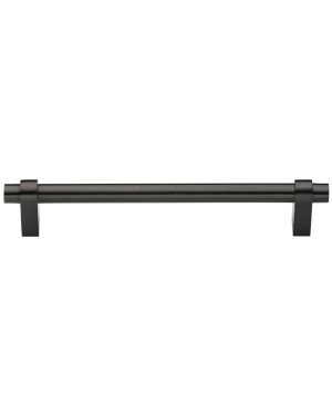 Heritage Brass Cabinet Pull Industrial Design 256mm CTC Matt Bronze Finish
