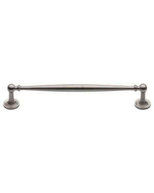 Heritage Brass Cabinet Pull Colonial Design 203mm CTC Satin Nickel Finish