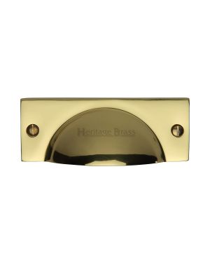 Heritage Brass Drawer Pull Polished Brass finish