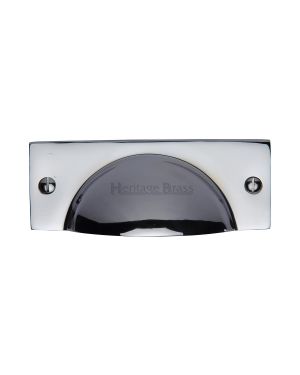 Heritage Brass Drawer Pull Polished Chrome finish