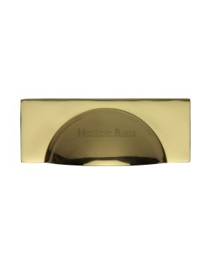 Heritage Brass Drawer Pull 57mm CTC Polished Brass Finish