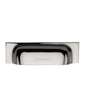Heritage Brass Drawer Pull 152mm CTC Polished Nickel Finish