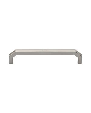 Heritage Brass Cabinet Pull Hex Angular Design 152mm CTC Satin Nickel Finish