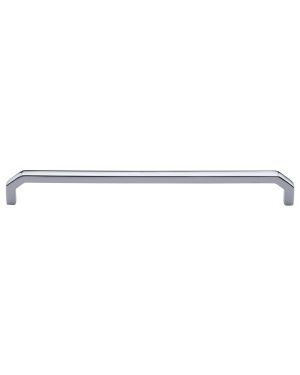 Heritage Brass Cabinet Pull Hex Angular Design 254mm CTC Polished Chrome Finish