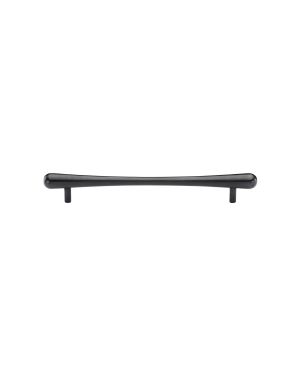 Heritage Brass Cabinet Pull T-Bar Raindrop Design 128mm CTC Matt Bronze Finish