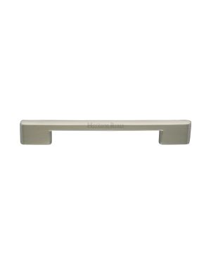 Heritage Brass Cabinet Pull Slim Metro Design 160mm CTC Satin Nickel finish