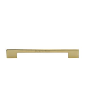 Heritage Brass Cabinet Pull Slim Metro Design 192mm CTC Polished Brass finish