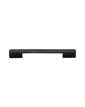 Heritage Brass Cabinet Pull Bridge Design 128&160mm CTC Matt Black Finish
