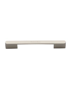Heritage Brass Cabinet Pull Bridge Design 192&224mm CTC Satin Nickel Finish