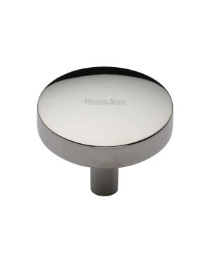 Heritage Brass Cabinet Knob Tayo Design 38mm Polished Nickel finish