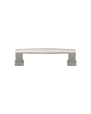 Heritage Brass Cabinet Pull Vintage Design 102mm CTC Satin Nickel Finish