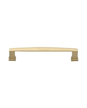 Heritage Brass Cabinet Pull Vintage Design 152mm CTC Satin Brass Finish