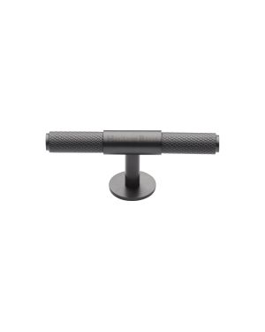 Heritage Brass Cabinet Knob Knurled Fountain Design 90mm Matt Bronze finish