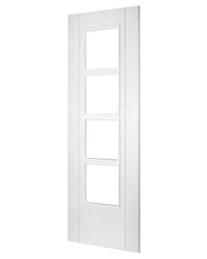 Iseo C4514 White 4-Light Fire Door (FD30)