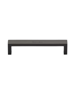 Heritage Brass Cabinet Pull Wide Metro Design 128mm CTC Matt Bronze Finish