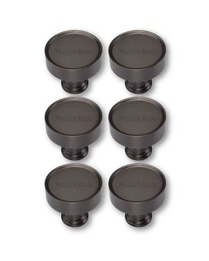 Heritage Brass Cabinet Knob Florence Design 32mm Matt Bronze finish