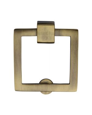 Heritage Brass Square Drop Pull Antique finish