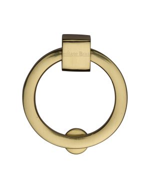 Heritage Brass Round Drop Pull Polished Brass finish