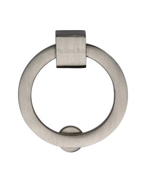 Heritage Brass Round Drop Pull 63mm Satin Nickel finish