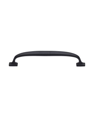Heritage Brass Cabinet Pull Durham Design 160mm CTC Matt Black Finish