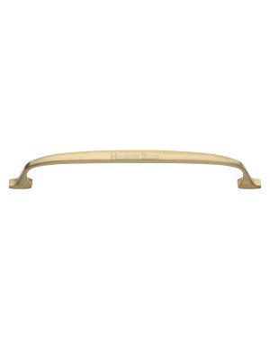 Heritage Brass Cabinet Pull Durham Design 203mm CTC Satin Brass Finish