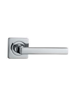 Cascata Lever Handle Pair - Polished Chrome