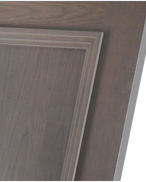 Chelsea 3-Panel Inox Fire Door (FD30 - Bespoke)