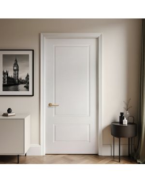 Classic 2-Panel Fire Door (FD30 - Custom-Made)