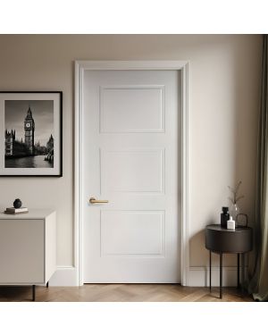 Oversized Classic 3-Panel Fire Door (FD30 - Custom-Made)