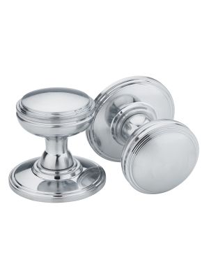 Classico Mortice Knobs - Satin Chrome (EOL)