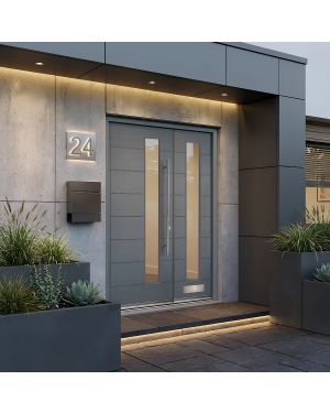 Stuttgart Hardwood (Left Hand) External Door