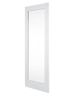 Cottage White 1-Light Fire Door (FD30)