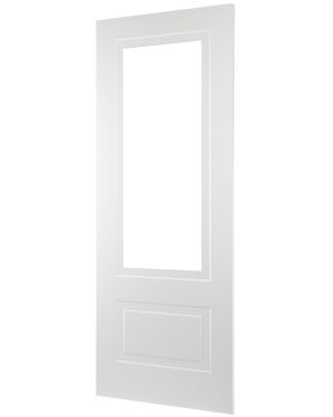 Classic 2-Panel 1-Light Fire Door (FD30 - Bespoke)