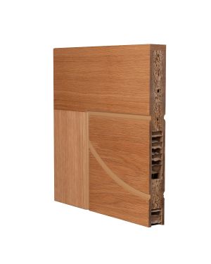 Pisa Oak - Corner Sample