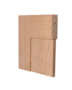 Shaker Oak - Corner Sample