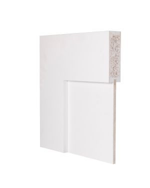 Shaker White - Corner Sample