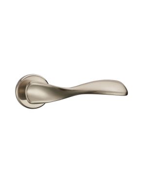 Amerigo Lever On Rose - Pearlescent Nickel