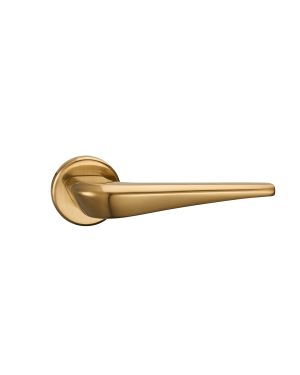 Aragon Lever On Rose - Satin Brass