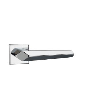 Coperto Lever On Square Rose - Brilliante Chrome