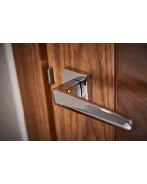 Coperto Lever On Square Rose - Brilliante Chrome