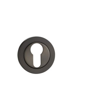 Dark Bronze Anthracite Euro Escutcheon